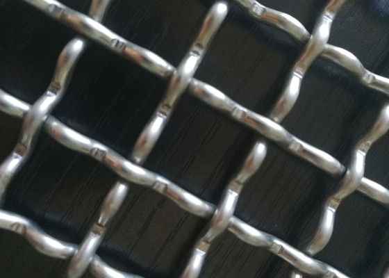 Wear Resistant Crimped Wire Mesh Durable Square Shape High Stability